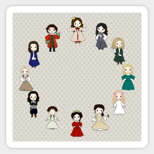 Versailles (Chibi) time! Sticker